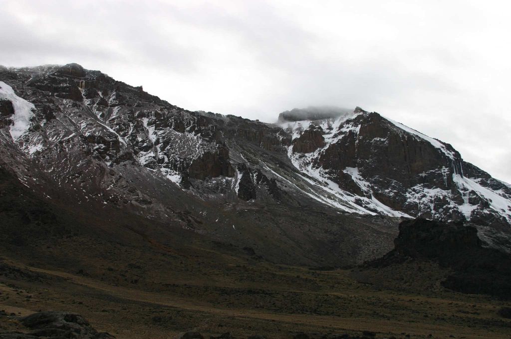 The Western Breach of Kibo, Kilimanjaro
